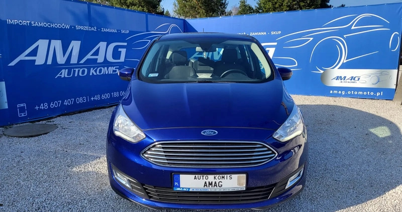 Ford C-MAX cena 52900 przebieg: 148000, rok produkcji 2017 z Łaszczów małe 596